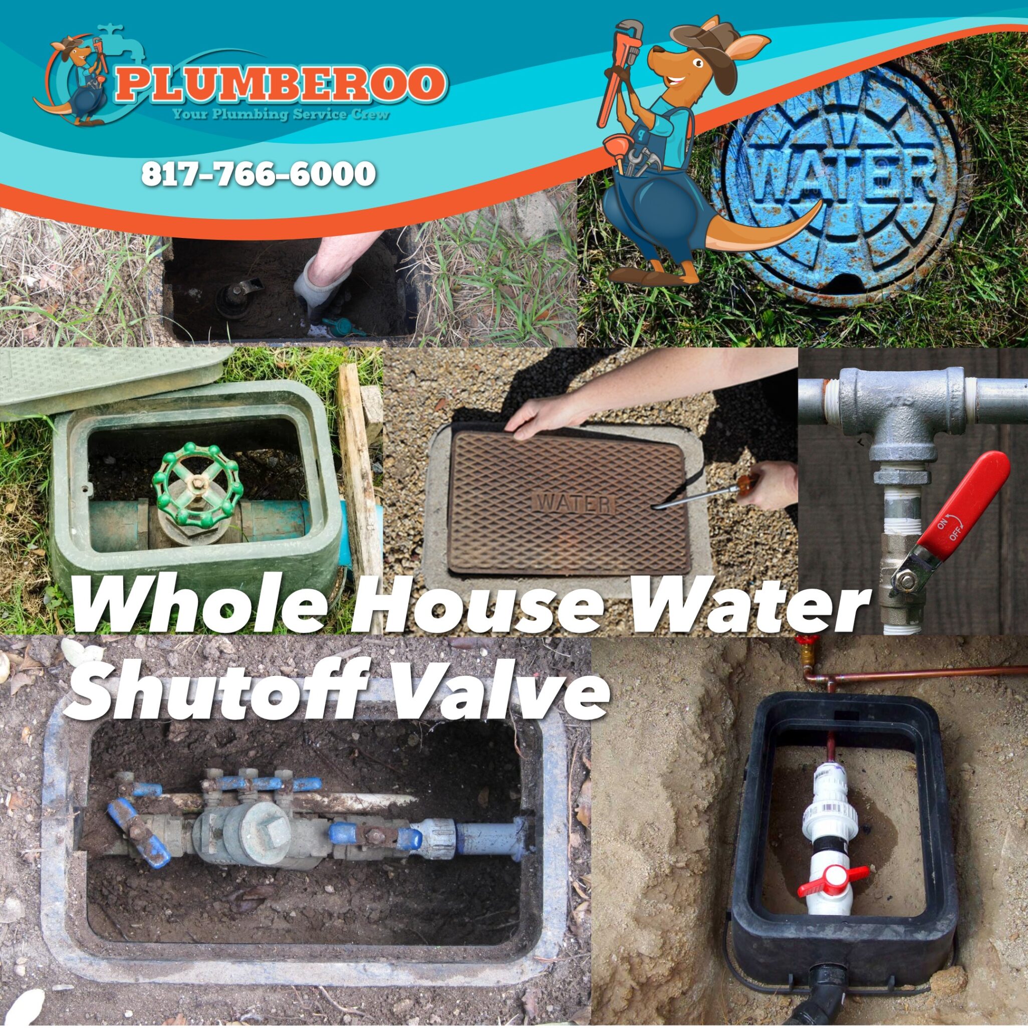 Whole House Water Shutoff Valve