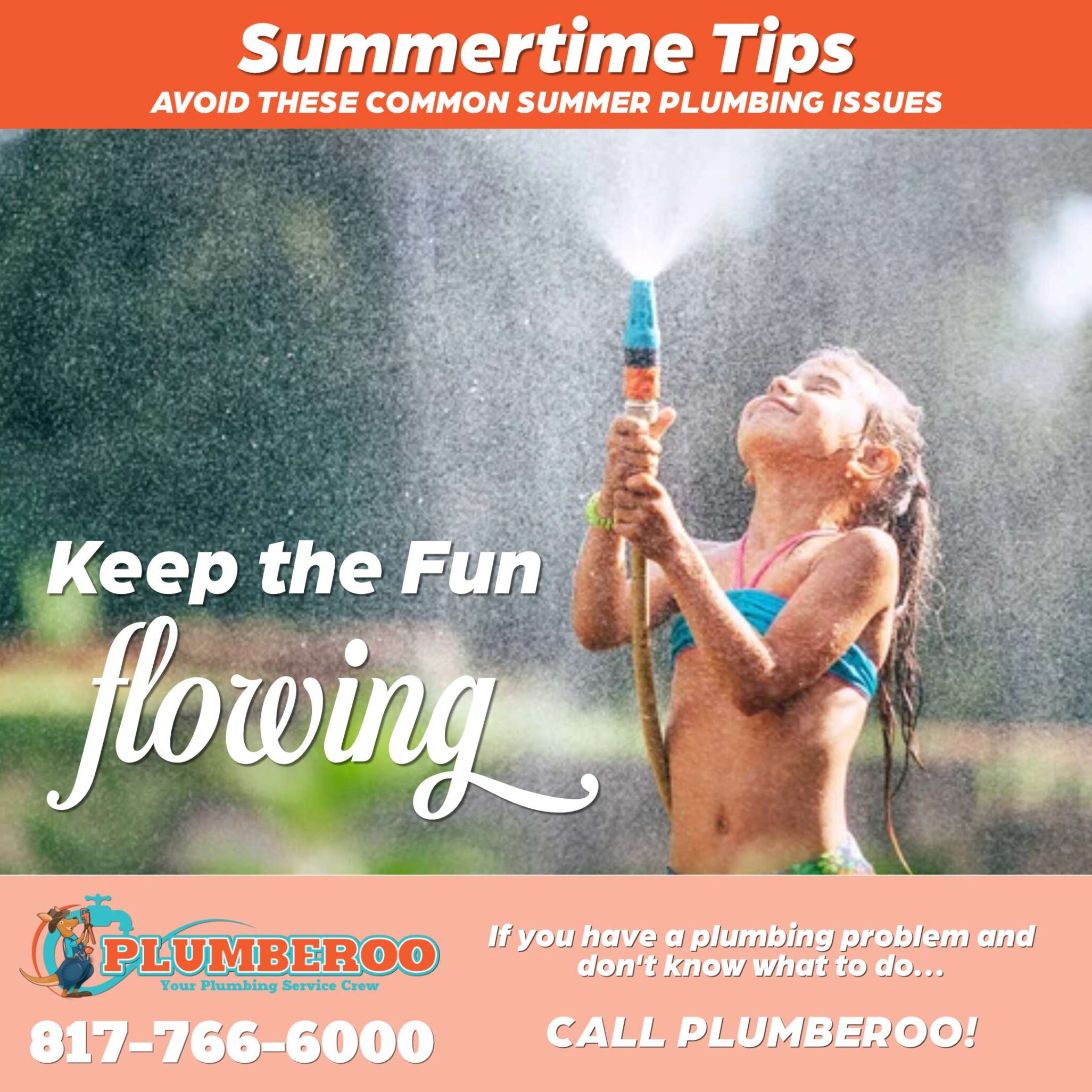 summertime plumbing tips