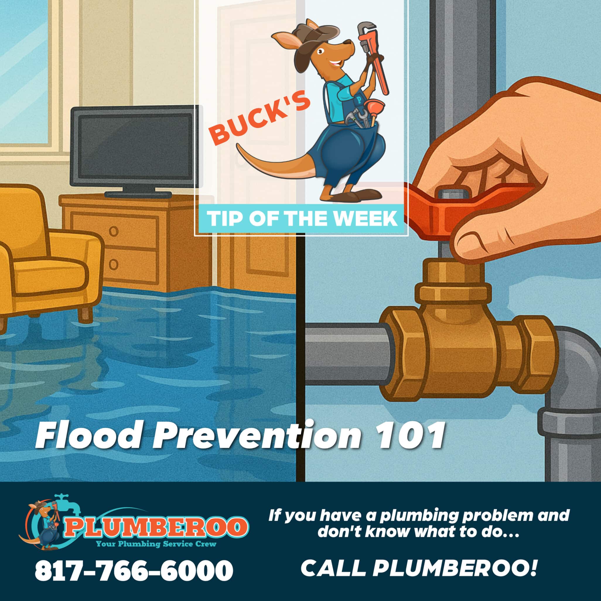 Flood Prevention 101: Can You Find Your Main Water Shut-Off Valve?